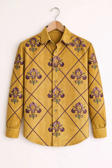 Men's Classic Diamond Pattern Design